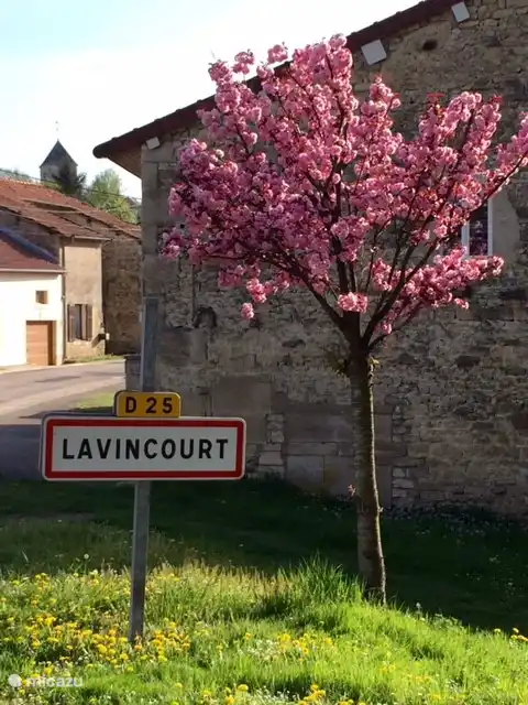 Entree van het dorp.