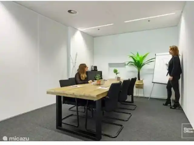 Maison modèle | Pays-Bas, Hollande méridionale, La Haye - chalet L’un des espaces de bureau d’Element Offices. E