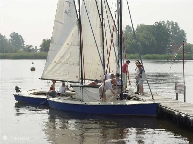 Segeln in Langweer oder Tjeukermeer.