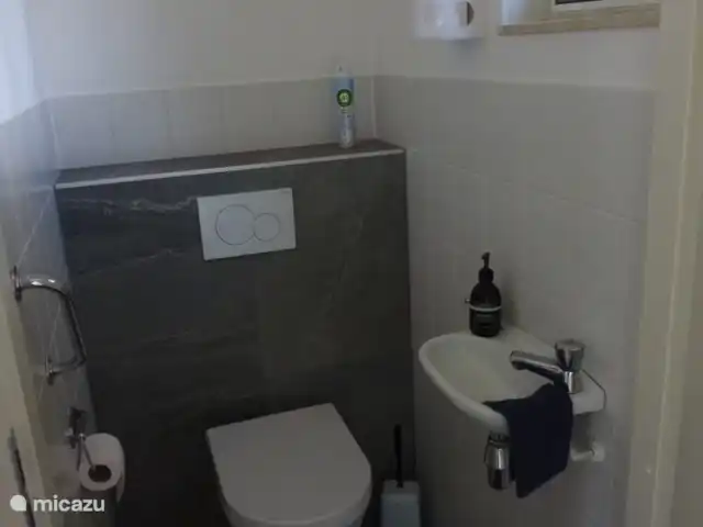 Pas de stress | Pays-Bas, Frise, Sint Nicolaasga - maison de vacances Toilettes rénovées séparées.