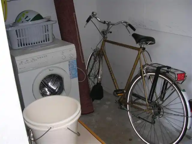 Pas de stress | Pays-Bas, Frise, Sint Nicolaasga - maison de vacances Le cabanon avec vélo et machine à laver.