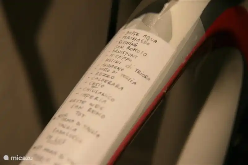 environnement également très approprié pour des vacances à vélo