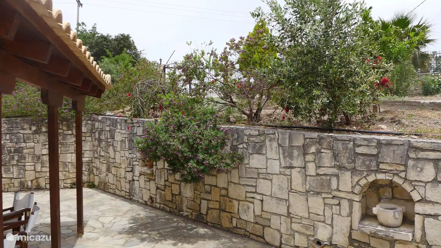 View on the entrance